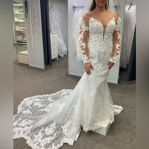 Tuscany Royale by Maggie Sottero Wedding Dress - Ivory, Size 10